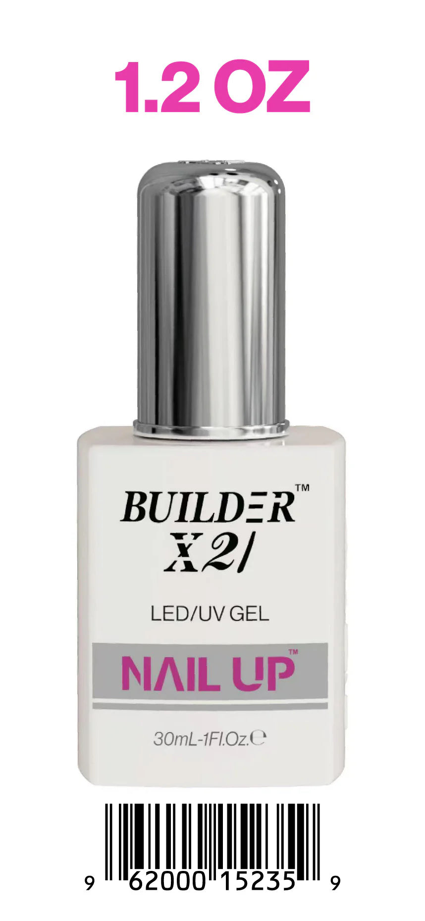 NAIL UP - BUILDER X21 - 30mL 1.2oz -SQUARE. (REG. $40). 50% OFF. NOW $20.