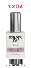 NAIL UP - BUILDER X21 - 30mL 1.2oz -SQUARE. (REG. $40). 50% OFF. NOW $20.