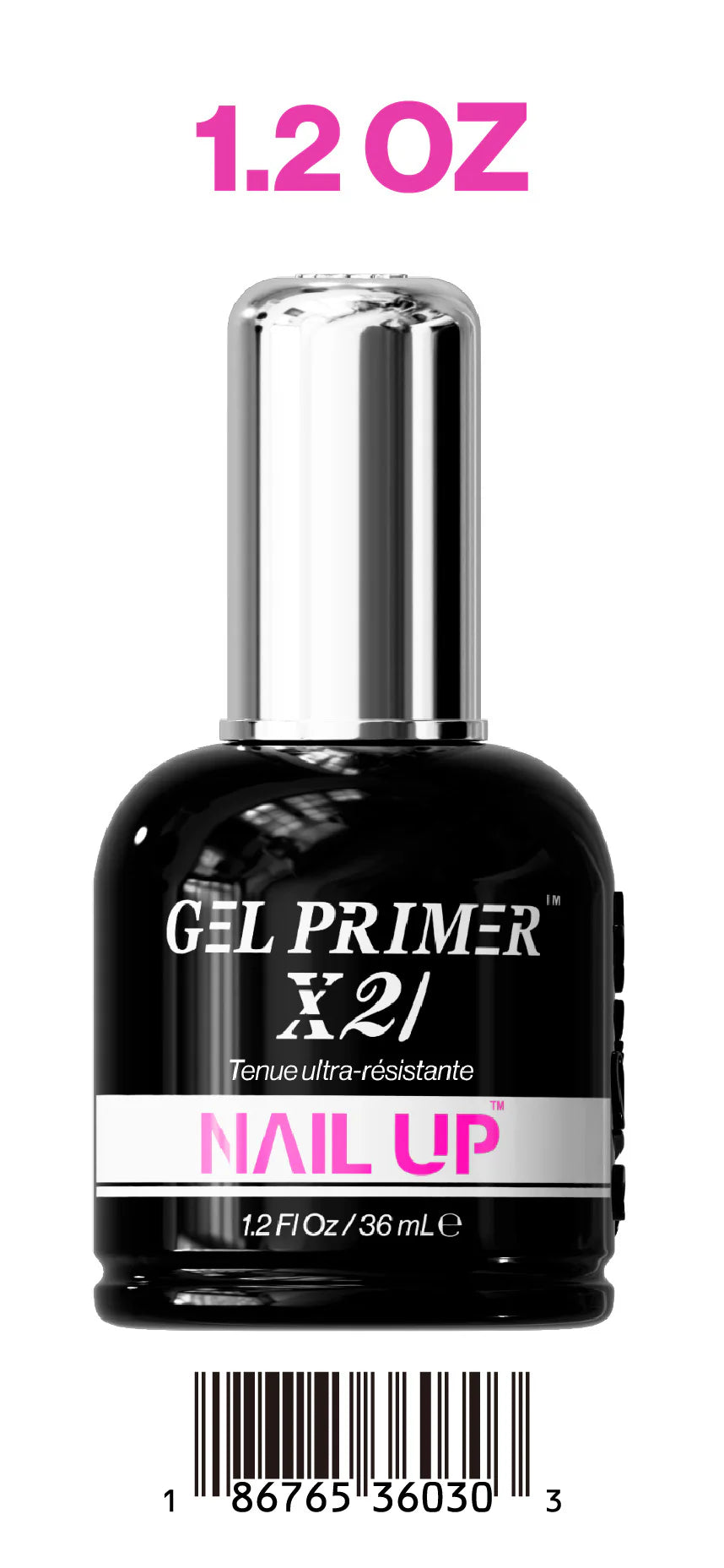 NAIL UP - GEL PRIMER X21 - 30mL 1.2oz -ROUND. (REG. $20). 40% OFF. NOW $12.